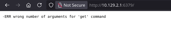 Redis responding on port 6379