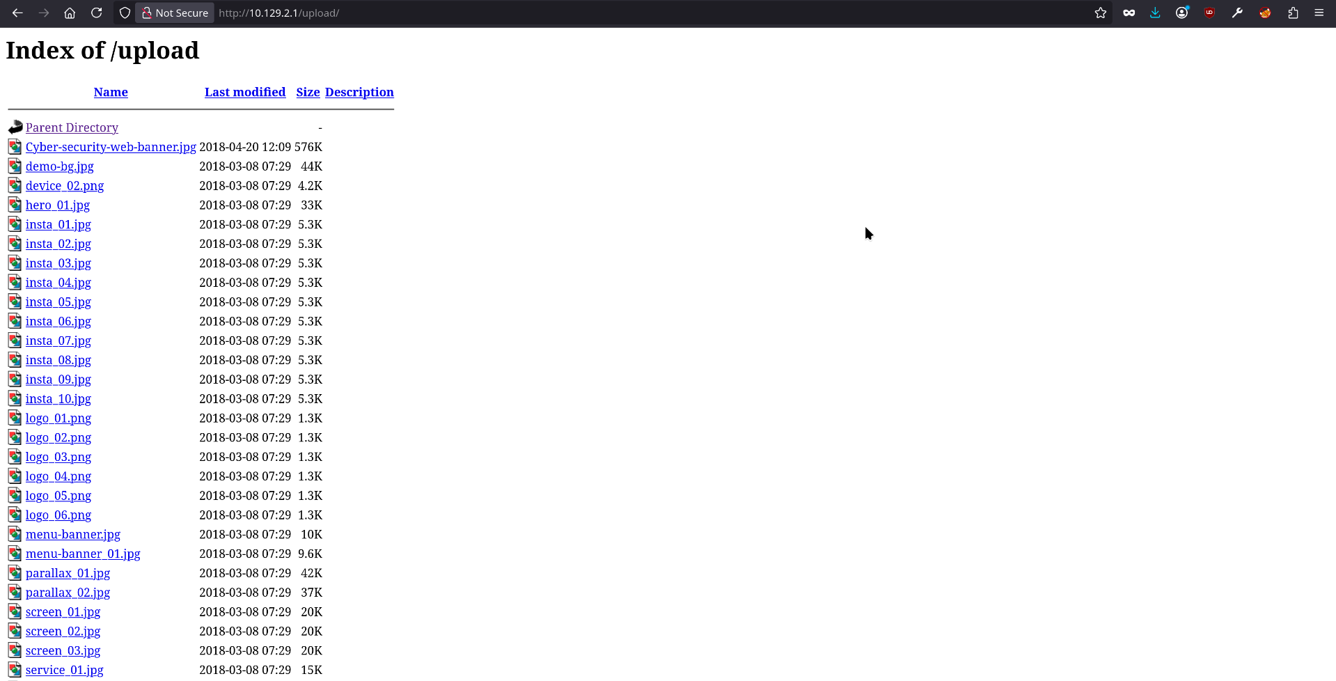 Index ofupload